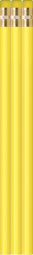 Pastel Yellow Pencils - Round - Blank