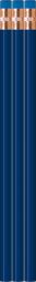 Royal Blue Recycled Newspaper Pencils