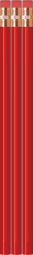 Red Pencils - Round - Blank