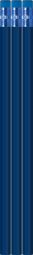 Royal Blue Pencils - Hexagon - Blank