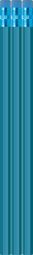 Sky Blue Pencils - Hexagon - Blank