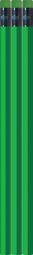 Neon Green Pencils - Hexagon - Blank