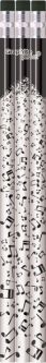 Music Note Storm Foil Pencils
