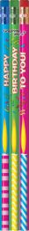 Happy Birthday Candle Pencils