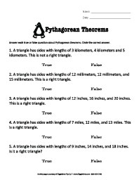 Pythagorean Theorems