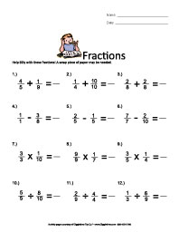 Fractions