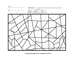 First Grade Coloring - Rhino