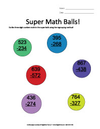 Super Math Balls