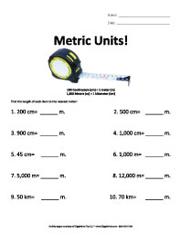 Metric Units